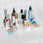 WOWBOX 6 Pack Clear Drawer Organizer Set, Acrylic Drawer Storage Trays - Image 6
