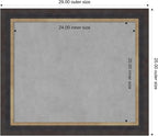 Amanti Art Black Framed Magnetic Board 25x29 Medium Vision Board - Image 3