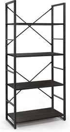 CAPHAUS 4 Tier Bookshelf, 24 Inch Width Free Standing Shelf, Bookcase Shelf - Image 9