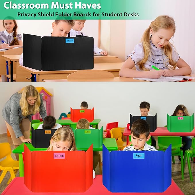 rookea 24 Pack Desk Dividers for Students - Image 3