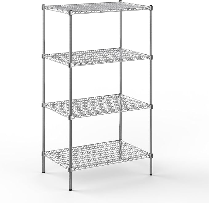 Regal Altair 24" Deep x 36" Wide x 64" Height Wire Shelving Kit | 4-Tier | NSF by Regal+Altair