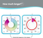 Visual Timer 7.5 inch; 60 Minute 1 Hour Countdown Timer - Image 5