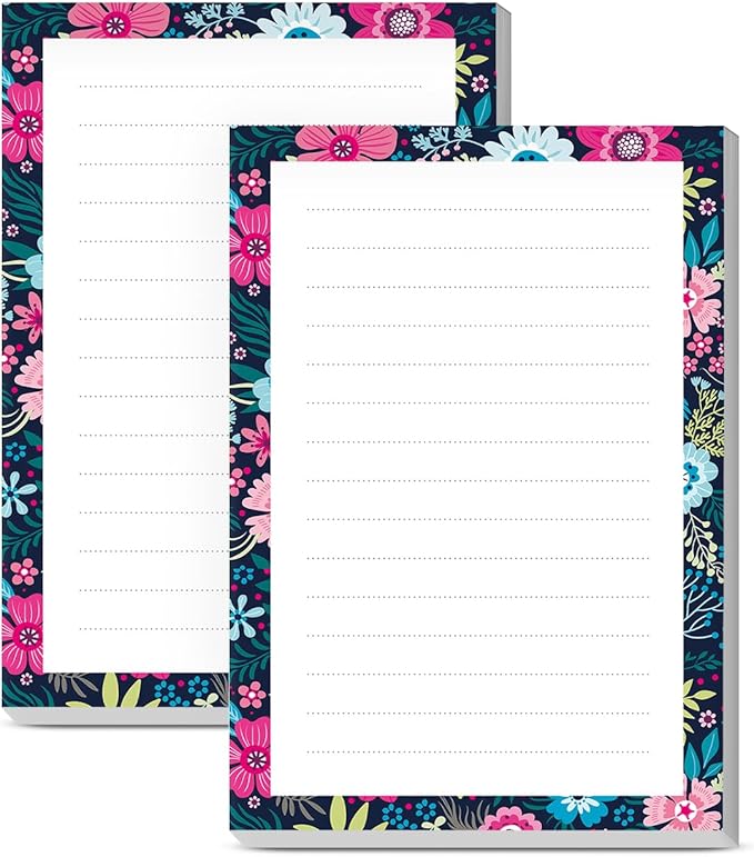 SXboxing Sticky Notes 4X6 Inches, 2 Pack Large Cute Self-Stick Pads, Bright by SXboxing