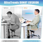 BlissTrends Donut Pillow Seat Cushion, Donut Chair Cushions - Image 5