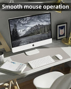 Small Leather Desk Mat, Mouse Pad, Laptop Mat, Non-Slip PU Leather Blotter - Image 3