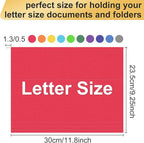 Hanging File Folders, 60 Pack Letter Size Hanging File folders - Image 2