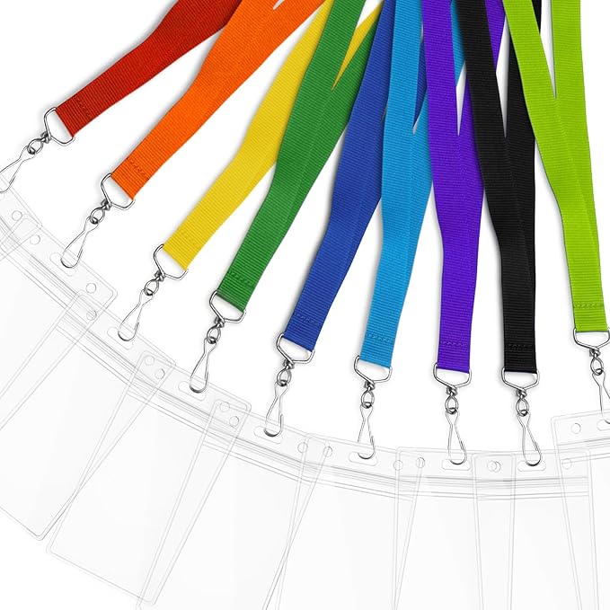 24-Pack Black Breakaway Lanyards - Image 6