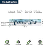 Custom Sign, Custom Street Sign, 11 Font Colors, 13 Font Styles, 4 Hole Options - Image 6