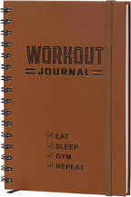 Nextnoid Hardcover Fitness Journal Workout Planner by Nextnoid