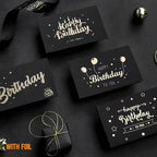 LIVHOLIC 100 Sheets Black Colored Card Stock Paper 92LB 250GSM A4 Thick - Image 6