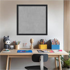 Amanti Art Black Framed Magnetic Board 22x22 Medium Vision Board - Image 5