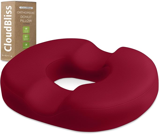CloudBliss Donut Pillow Seat Cushion Chair Pad by CloudBliss