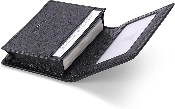 Leather Business Card Case Holder - Image 3