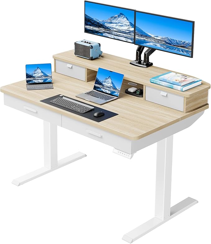 HUANUO 48 x 30 inch Electric Standing Desk by HUANUO