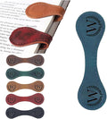 Artlaza Personalized Magnetic Leather Bookmark, 26 Letters Custom Leather by Artlaza
