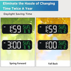 Peakeep Large Display Digital Alarm Clock - Image 6