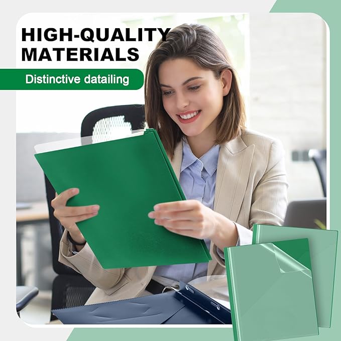Teling 48 Pcs Clear Front Report Covers - Image 6