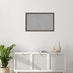 Amanti Art Grey Framed Magnetic Board 22x34 Large Vision Board - Image 5