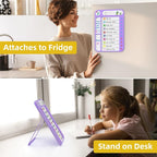 Magnetic Chore Chart for Kids, ADHD Task Tracker Easy-Check Routine Dry Erase - Image 8