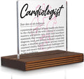 Cardiologist Gifts, Thank You Desk Sign by Pariveca