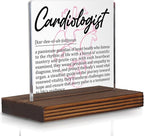 Cardiologist Gifts, Thank You Desk Sign by Pariveca