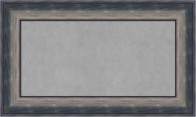 Amanti Art Silver Framed Magnetic Board 18x30 Small Vision Board by AmantiArt