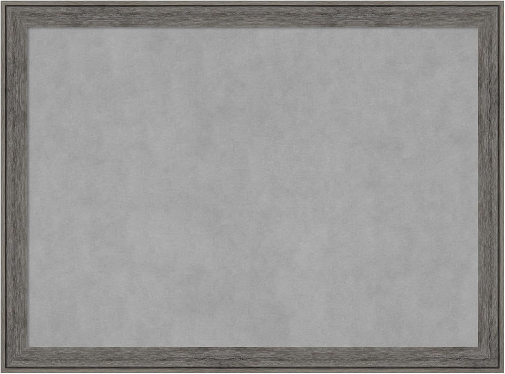 Amanti Art Grey Framed Magnetic Board 23x31 Medium Vision Board
