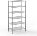 Regal Altair 24" Deep x 42" Wide x 86" Height Wire Shelving Kit | 6-Tier | NSF by Regal+Altair