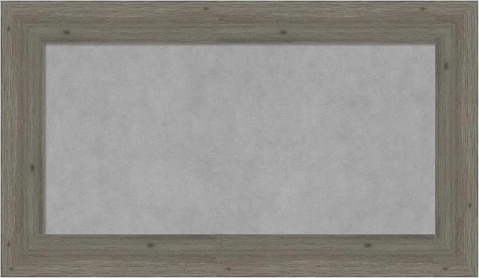 Amanti Art Grey Framed Magnetic Board 17x29 Small Vision Board by AmantiArt