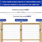Steel DN Mate 200 Pack Stainless Steel Protector Sleeves - Image 4
