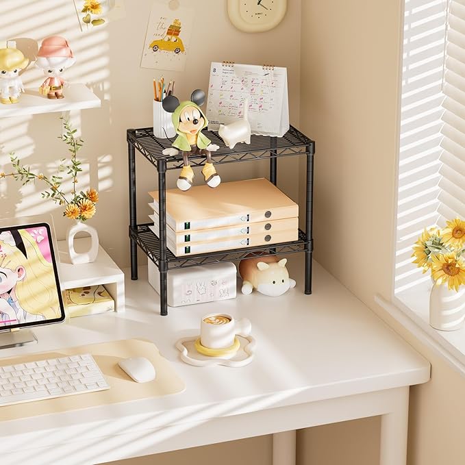 SINGAYE Shelf Closet Wire Shelving：Adjustable Metal Unit - Image 2