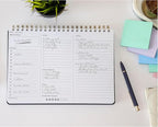 Merely Home | Durable & Sleek | Undated Daily and Weekly Planner | 8.25" x - Image 6