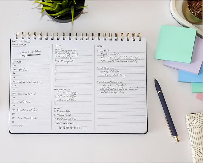 Merely Home | Durable & Sleek | Undated Daily and Weekly Planner | 8.25" x - Image 6