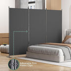 Helios&Hestia 3-Panel 6 ft Tall Indoor Folding Room Divider, Portable Privacy - Image 7