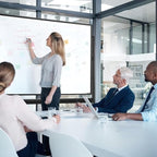 BIBOC 32x48 Inches Large Mobile Dry Erase Whiteboard - Image 7