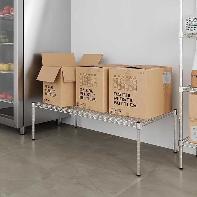 Regal Altair 24" Deep x 48" Wide x 14" Height Wire Shelving Kit | 1-Tier | NSF - Image 6