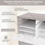 EasyPAG Wooden Literature Organizer - Image 3