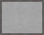 Amanti Art Grey Framed Magnetic Board 35x43 X-Large Vision Board by AmantiArt