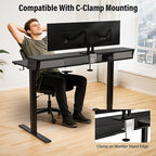 Kingant 55 x 24 Inch Electric Standing Desk - Image 8