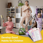2-Pack Magnetic Chore Chart for Kids, ADHD Task Tracker Easy-Check Routine Dry - Image 2