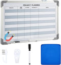 Lincia Project Planning Dry Erase Whiteboard Magnetic Dry Erase Board by Lincia
