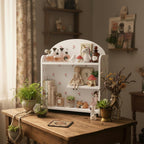 cute desk organizer, back to school accessories white, main product view