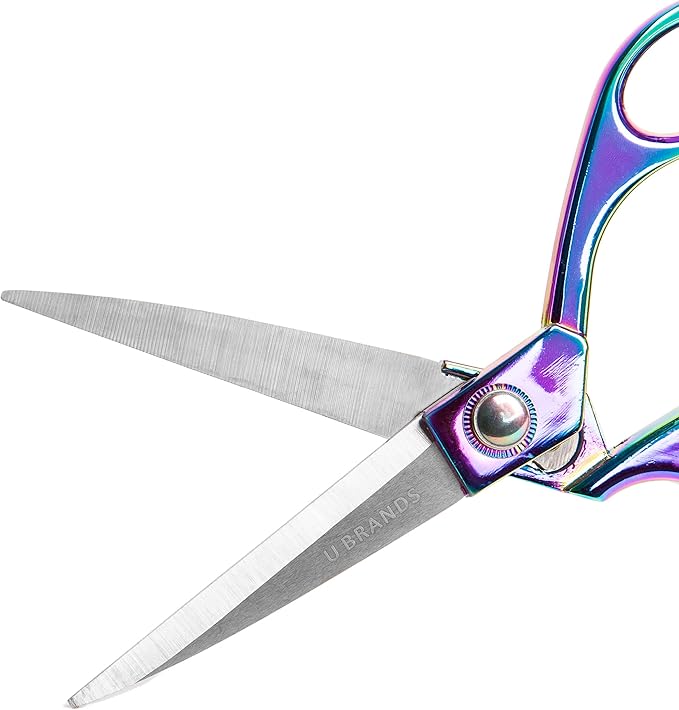 U Brands Iridescent Shear Scissors, Office Supplies - Image 2