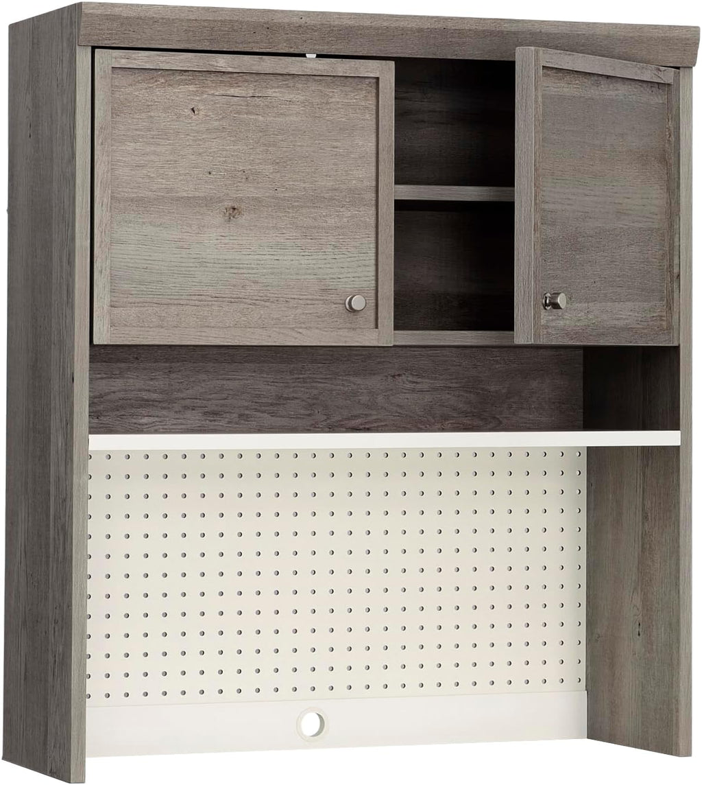 Sauder Craft Pro Series Hutch, Mystic Oak Finish