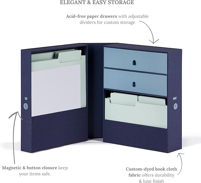 Savor | All-in-One Desk Organizer | Blue – Keep Desk, and Home Organized - Image 3