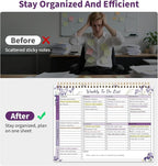 ALKALO 104 Pgs Weekly To Do List Notepad, 52 Duplex-Printed Undated Sheets 100 - Image 5