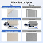 UNECHO 12 Pack 12" X 12" X 0.4" Acoustic Panels - Image 4
