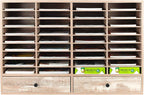PAG Mail Sorter Organizer, Wood Literature Organizer, Student Mailbox - Image 2