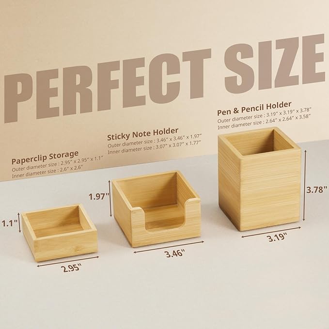 CMLKLZD Desk Organizer Set of 3 - Image 2