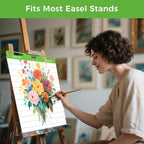 DINGIXOC Mini Easel Pads 13 x 17 Inch, 4 Pack Non-Stick Flip Chart Paper - Image 5